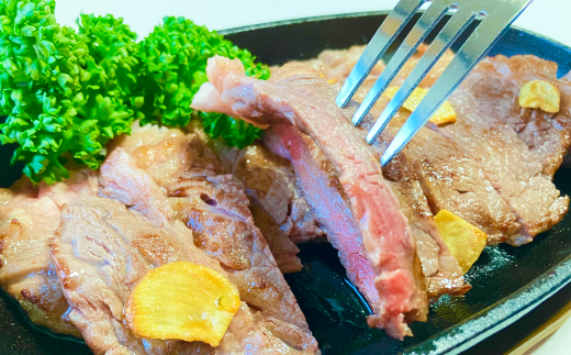 北海道湧別町のふるさと納税 北海道産　ゆうべつ牛ステーキ・焼き肉セット　約1.03kg　A