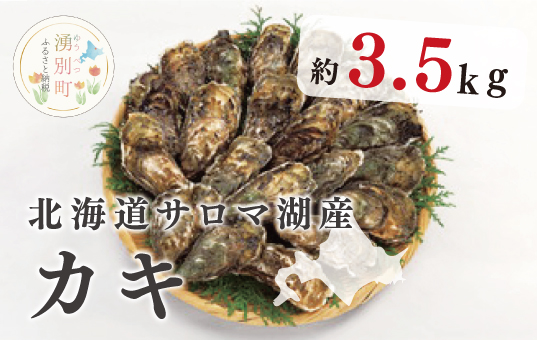 ≪先行予約2025年11月から配送≫北海道サロマ湖産 カキ約3.5kg