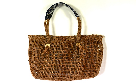 アイヌ伝統工芸士が作る「手さげバッグ」[44-1235] / 北海道浦河町