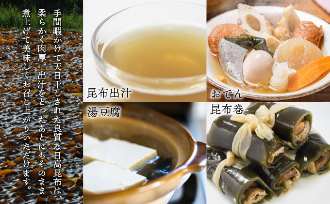 日高　昆布　天日干し　1kg 160g 130g 100g天然　北海道　こんぶ 特選 日高昆布100g×6P[48-1265] / 北海道浦河町 | セゾンのふるさと納税
