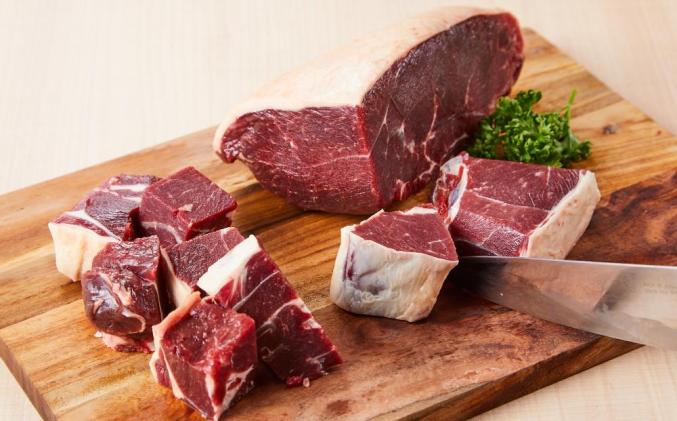 北海道標茶町のふるさと納税 海道 標茶町産 エゾ 鹿肉 モモ ブロック 1kg