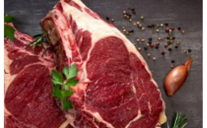 北海道 標茶町産 エゾ 鹿肉 骨付きかた肉 約2kg / 北海道標茶町