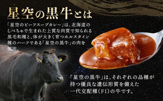 北海道標茶町のふるさと納税 「星空の黒牛」カレー・シチュー・スープカレーセットC 8食