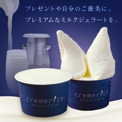 北海道白糠町のふるさと納税 プレミアムミルクジェラート【90ml×10個】