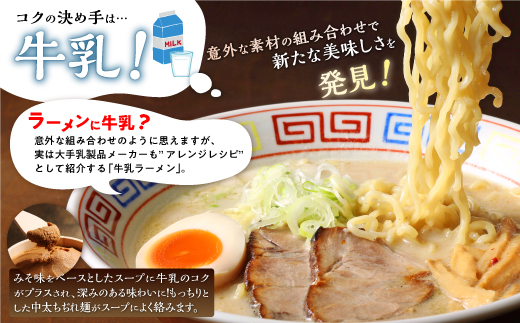 北海道白糠町のふるさと納税 生産者応援 北海道みそラーメン【10食】