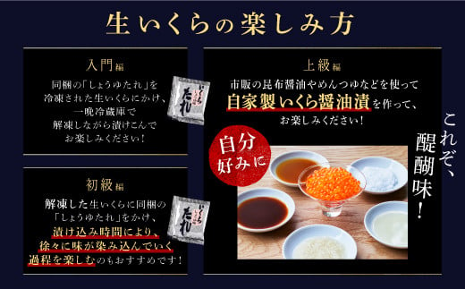 北海道白糠町のふるさと納税 年4回お届け定期便 シラリカいくら(生いくら)【500g(250g×2)】