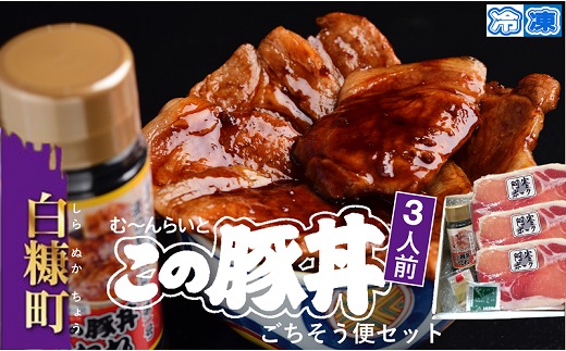 ※冷凍※この豚丼 ごちそう便セット[3人前]