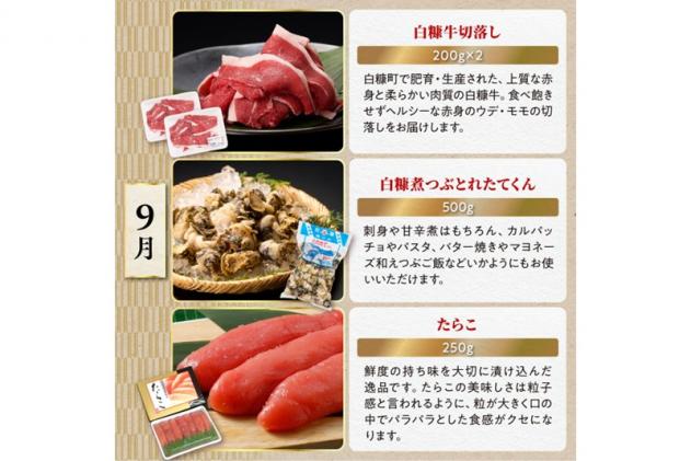 北海道白糠町のふるさと納税 しらぬか堪能セット'24-'25【年6回定期便】