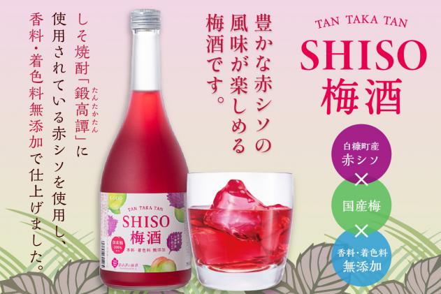 北海道白糠町のふるさと納税 鍛高譚(たんたかたん)の梅酒[720ml]【8本セット】