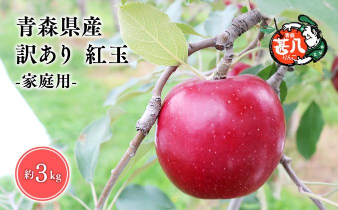 10月発送 訳あり 家庭用 甚八りんご紅玉3kg [マルジンサンアップル 10月 青森県産 平川市 りんご 紅玉 3kg 訳あり 家庭用]