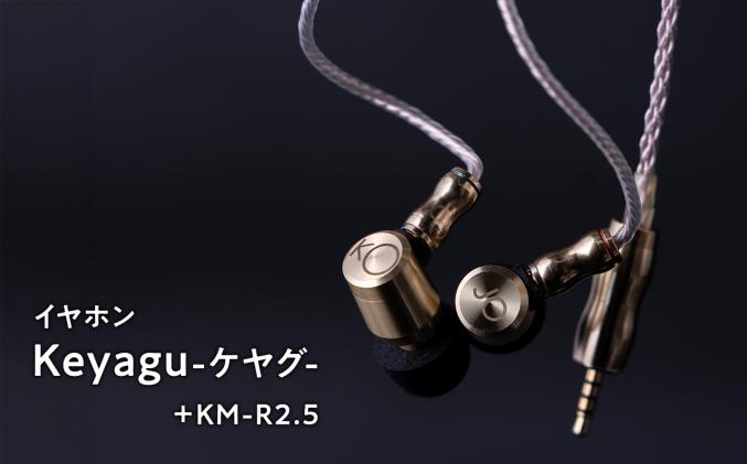 イヤホン【Keyagu(けやぐ)+オーディオMIJINKO 2.5mmバランスリケーブル