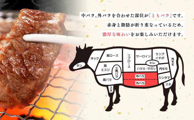 青森県平川市のふるさと納税 ひらかわ牛 焼肉用味付カルビ約2kg