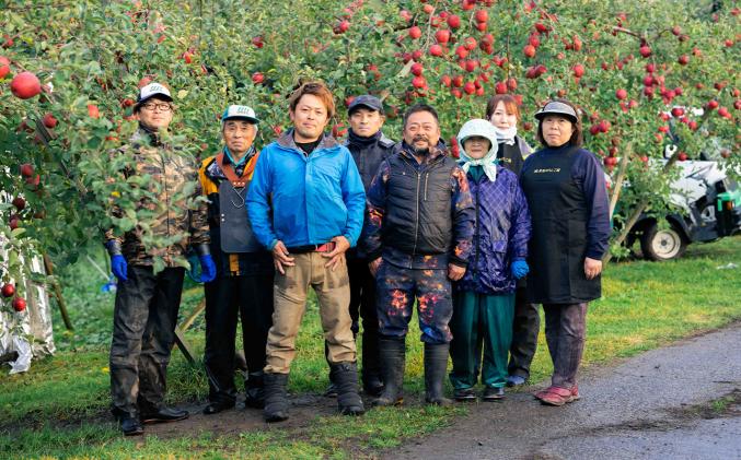 青森県平川市のふるさと納税 【全国ふじコンテスト最高賞受賞・青森りんご・平川市広船産・2月・3月・4月発送】年明け 家庭用　親子三代最高位のシナノゴールド約5kg