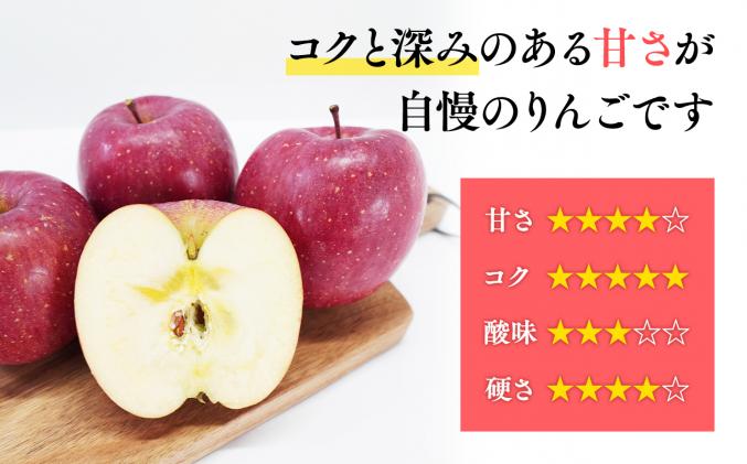 青森県平川市のふるさと納税 目玉品!!【令和8年産先行受付】令和8年11月～発送 訳あり 家庭用サンふじ約3kg【青森県平川市産・青森りんご】