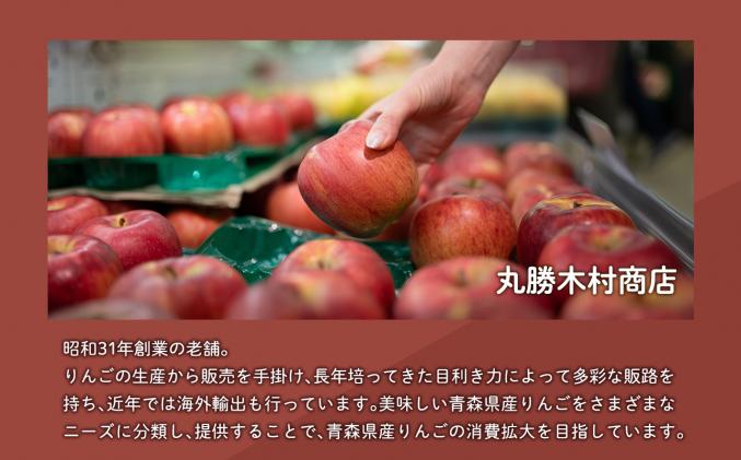 青森県平川市のふるさと納税 【4月発送】家庭用サンふじ3㎏【丸勝木村商店・青森りんご】