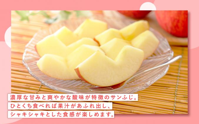 青森県平川市のふるさと納税 2月 サンふじりんご「特A」約3kg 糖度13度以上 【森山商店・平川市産・青森りんご・2月】