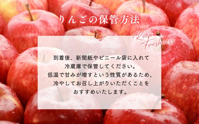 青森県平川市のふるさと納税 12月発送 目玉品!!　訳あり 家庭用サンふじ約3kg【山内ファーム・青森県平川市産・青森りんご】