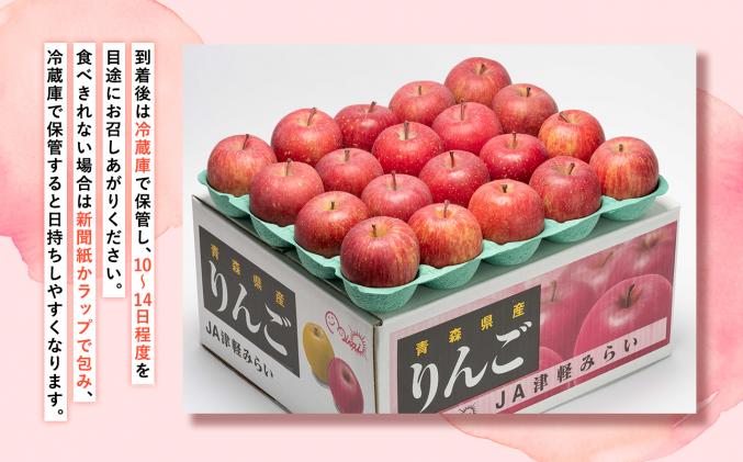 りんこ 年明け 最高級「特選」 糖度選別サンふじ約10kg 【JA津軽みらい・平川