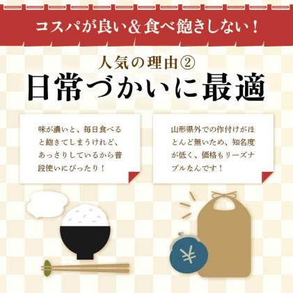 山形県新庄市のふるさと納税 【定期便 隔月配送 全3回】山形県産 はえぬき 精米 2kg×1袋×3回(計6kg) F3S-1897