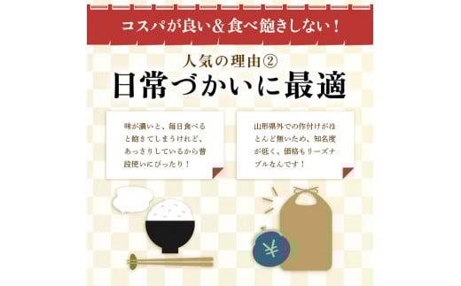 山形県新庄市のふるさと納税 令和6年産 山形県産【はえぬき】無洗米 精米 10kg(5kg×2袋) 米 お米 おこめ 山形県 新庄市 F3S-2336
