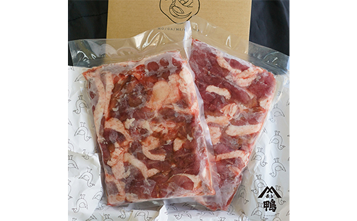 山形県新庄市のふるさと納税 『満天☆青空レストランでご紹介!』極上の鴨を手軽に楽しむ 最上鴨切り出し肉 約1kg かも 鴨 鴨肉 鴨鍋 鴨南蛮 鴨焼き 山形県 新庄市 F3S-1409