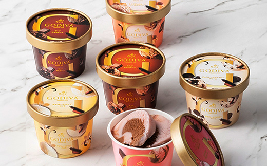 埼玉県幸手市のふるさと納税 【ゴディバ】GODIVA アイスコレクション 6種 6個 - 新フレーバー追加 贅沢 ご褒美 アイスクリーム 贈り物 夏 お菓子 スイーツ お取り寄せ チョコレートアイス チョコアイス ダークチョコ ミルクチョコ クリスピー バニラ ヘーゼルナッツ ストロベリーチョコレート godiva 埼玉県 幸手市 【価格改定】