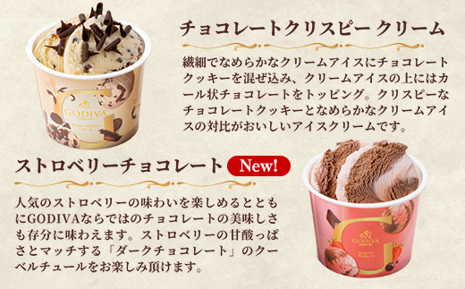 埼玉県幸手市のふるさと納税 【ゴディバ】GODIVA アイスコレクション 6種 10個 - 新フレーバー追加 贅沢 ご褒美 アイスクリーム 贈り物 夏 お菓子 スイーツ お取り寄せ チョコレートアイス チョコアイス ダークチョコ ミルクチョコ クリスピー バニラ ヘーゼルナッツ ストロベリーチョコレート GODIVA godiva 埼玉県 幸手市