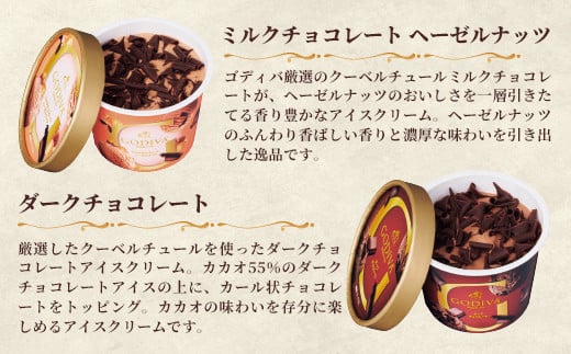 埼玉県幸手市のふるさと納税 【ゴディバ】GODIVA アイスコレクション 5種 6個 - 贅沢 ご褒美 アイス アイスクリーム 贈り物 夏 お菓子 スイーツ お取り寄せ チョコレートアイス チョコアイス ダークチョコ ミルクチョコ クリスピー バニラ ヘーゼルナッツ ゴディバ GODIVA godiva 【価格改定】