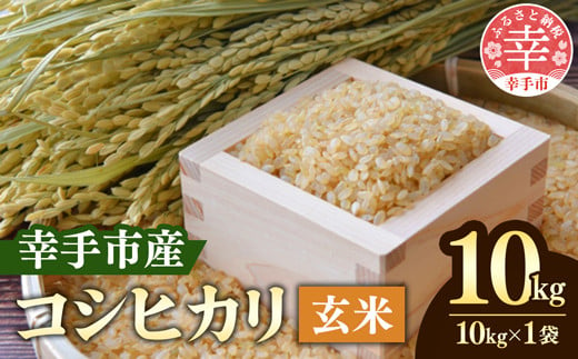 令和6年産 埼玉県幸手市権現堂産お米 玄米 10kg コシヒカリ - こしひかり 2024年度産 玄米 10kg 桜の名所 埼玉県 幸手市 権現堂産 おすすめ[価格変更]