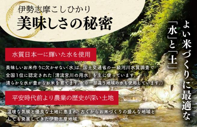 三重県明和町のふるさと納税 【2024年10月前半発送】令和6年 三重県産 伊勢志摩 コシヒカリ 20kg D-42