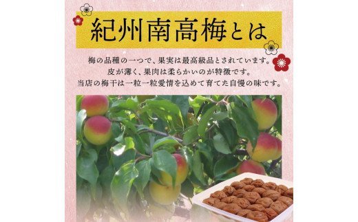 最高級紀州南高梅・大粒白干梅干し1.4kg【ご家庭用】 / 和歌山県太地町