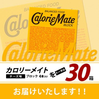大塚製薬】カロリーメイト ブロック チーズ味4本入り×30箱[徳島