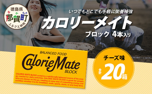 徳島県那賀町のふるさと納税 【大塚製薬】カロリーメイト ブロック 2本入り 20箱 ≪チーズ味≫[徳島 那賀 カロリーメイト チーズ ビタミン ミネラル たんぱく質 脂質 糖質 5大栄養素 バランス栄養食 栄養補給 仕事 勉強 スポーツ 防災 災害 地震 非常食 常備食 備蓄 受験 受験応援 新生活 大塚製薬]【MS-5-4】