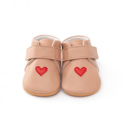 ふるさと納税 ふるさと納税 NONO 柔らかレザーのベビーシューズピンク 12.5cm《30日以内に出荷予定(土日祝除く)》ノノ メゾンドウエノ.. 福岡県鞍手町 選べるカラー・サイズ NONO 柔らかレザーのベビーシューズハート全3色 3サイズ《30日以内に出荷予定(土日祝除く)》ノノ メゾンドウエノ  靴 子供靴 ピッグレザー ファーストシューズ お誕生日 プレゼント レッド クリーム ピンク