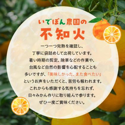 S086-002_井手尾さん家の濃厚いでぽん 不知火 約5kg 柑橘〈先行予約
