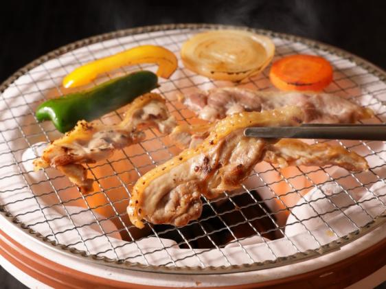 S129-002_天草大王 焼肉セット 約500g 天草産 地鶏 / 熊本県天草市