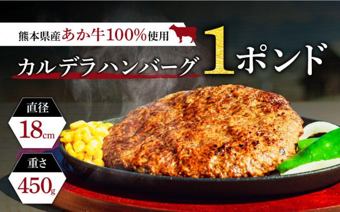 あか牛カルデラハンバーグ☆1ポンド(450g) / 熊本県南阿蘇村 | セゾン