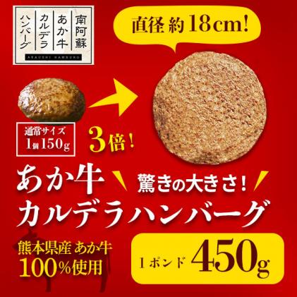 あか牛カルデラハンバーグ☆1ポンド(450g) / 熊本県南阿蘇村 | セゾン