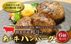 あか牛の館の「あか牛ハンバーグ」6個