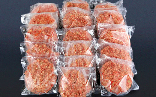熊本県甲佐町のふるさと納税 【毎月お届け】黒毛和牛 ハンバーグ 150g×16個(定期便2ヶ月コース)- ハンバーグ おべんとう お弁当 おかず 個包装 小分け 人気 黒毛和牛 牛肉100% 冷凍 国産 おすすめ 和牛 お取り寄せ 焼くだけ 熊本県産 熊本産 国内産 国産牛 総菜 定期便 2ヶ月 甲佐町