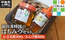 【甲佐ブランド】 前田養蜂園　蜂蜜Aセット