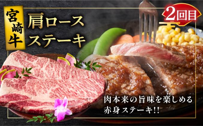 宮崎県都農町のふるさと納税 6か月お楽しみ定期便『宮崎牛スペシャル6種セット』総重量4.6kg 肉 牛 牛肉 焼肉 国産_T009-002