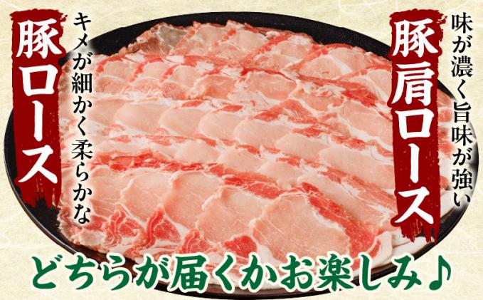 宮崎県都農町のふるさと納税 ≪訳あり≫宮崎県産豚ローススライス計1kg≪ロース・肩ロースどちらかのお届け≫ 肉 豚 豚肉 おかず 国産_T009-0103