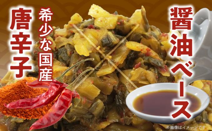 宮崎県都農町のふるさと納税 ＼ポスト投函/旨ごま高菜&ピリ辛高菜セット 計2袋(各120g) 漬物 おかず 野菜 加工品 国産_T025-026