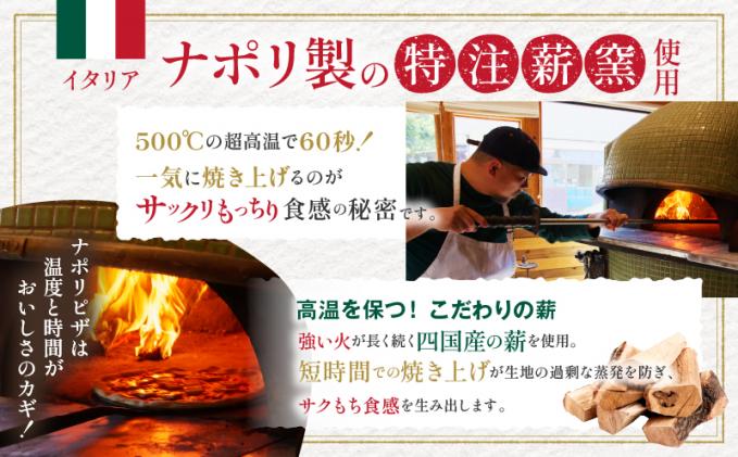 宮崎県都農町のふるさと納税 ＼年内発送!!/BONLISSA薪窯ピザAセット(合計3枚) パン 加工品 惣菜 国産_T001-0011-N
