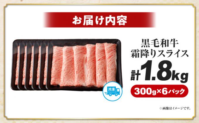 宮崎県都農町のふるさと納税 【10月1日より寄附額改定】生産者応援≪肉質等級4等級以上≫宮崎県産黒毛和牛霜降り肩ローススライス(計1.8kg) 肉 牛 牛肉 おかず 国産_T030-192