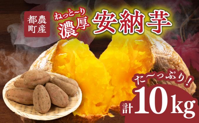 先行予約≪期間限定≫都農町産安納芋(計10kg) 野菜 芋 イモ 国産