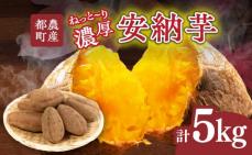 先行予約≪期間限定≫都農町産安納芋(計5kg) 野菜 芋 イモ 国産_T016-0011