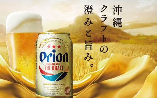 オリオンビール the premium &amp; draft ２ケース48本350ml オリオンビール＞ オリオン ザ・ドラフト 350ml×48本 | JTBの