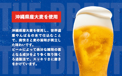沖縄県八重瀬町のふるさと納税 【オリオンビール】オリオン ザ・ドラフト<350ml×24缶>-ビール オリオン ビール 1ケース 350ml 24本 すっきり 飲みやすい こだわり 改良 リニューアル おすすめ 沖縄県 八重瀬町 【価格改定YI】